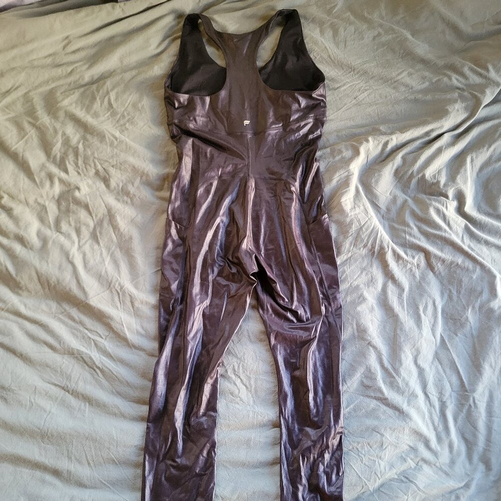 Motion 365+ Fabletics Shine Jumpsuit Black Size L - Picture 3 of 3